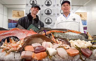 Ben and Kirk Halpern with Farmers & Fishermen