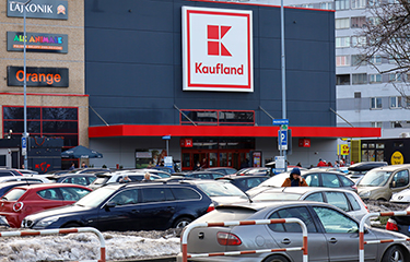 Kaufland supermarket.
