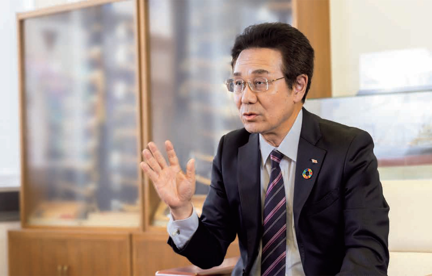 Kyokuyo President Makoto Inoue