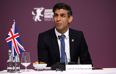 U.K. Prime Minister Rishi Sunak.