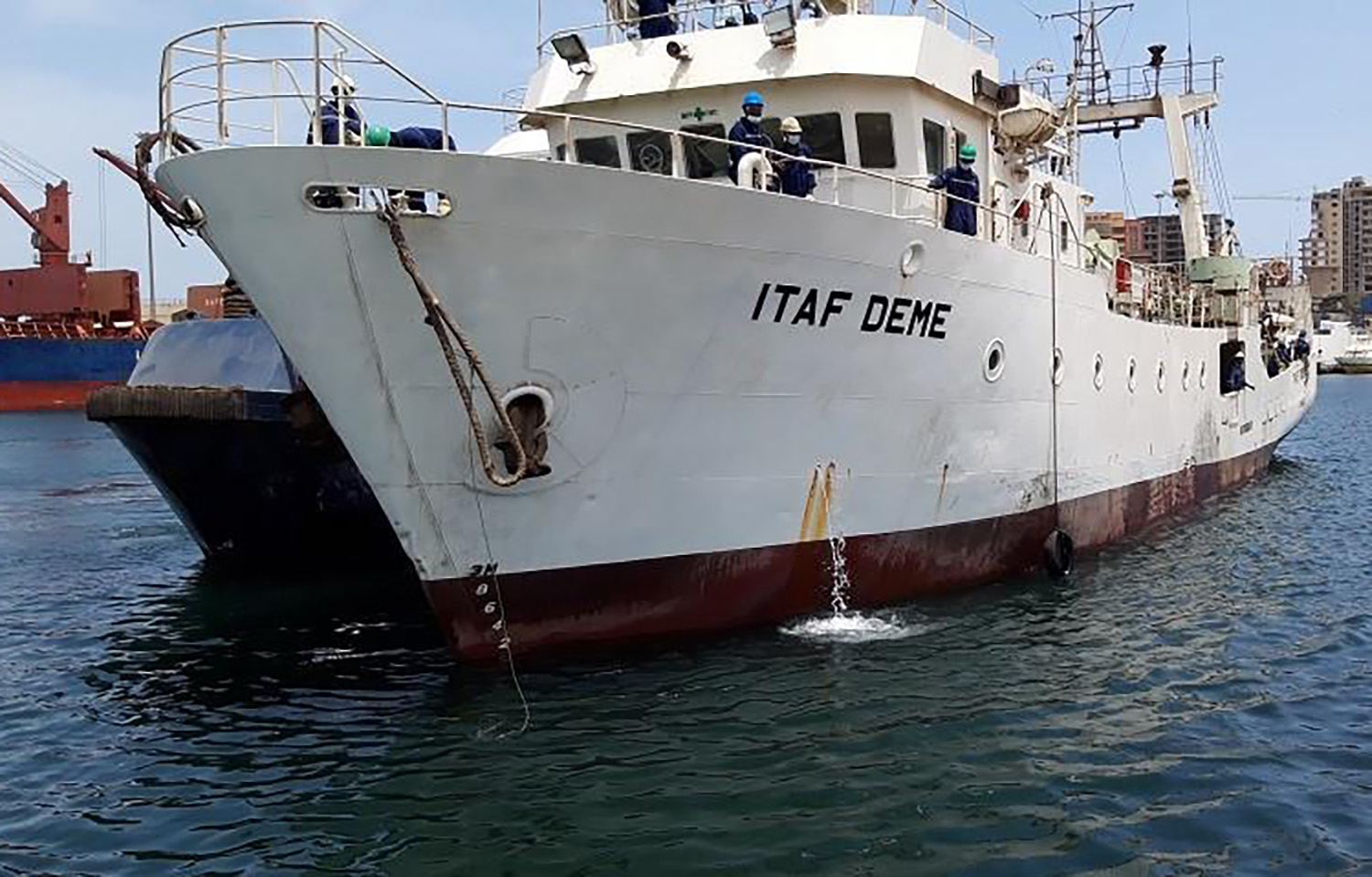Senegalese tuna-fishing vessel Itaf Deme