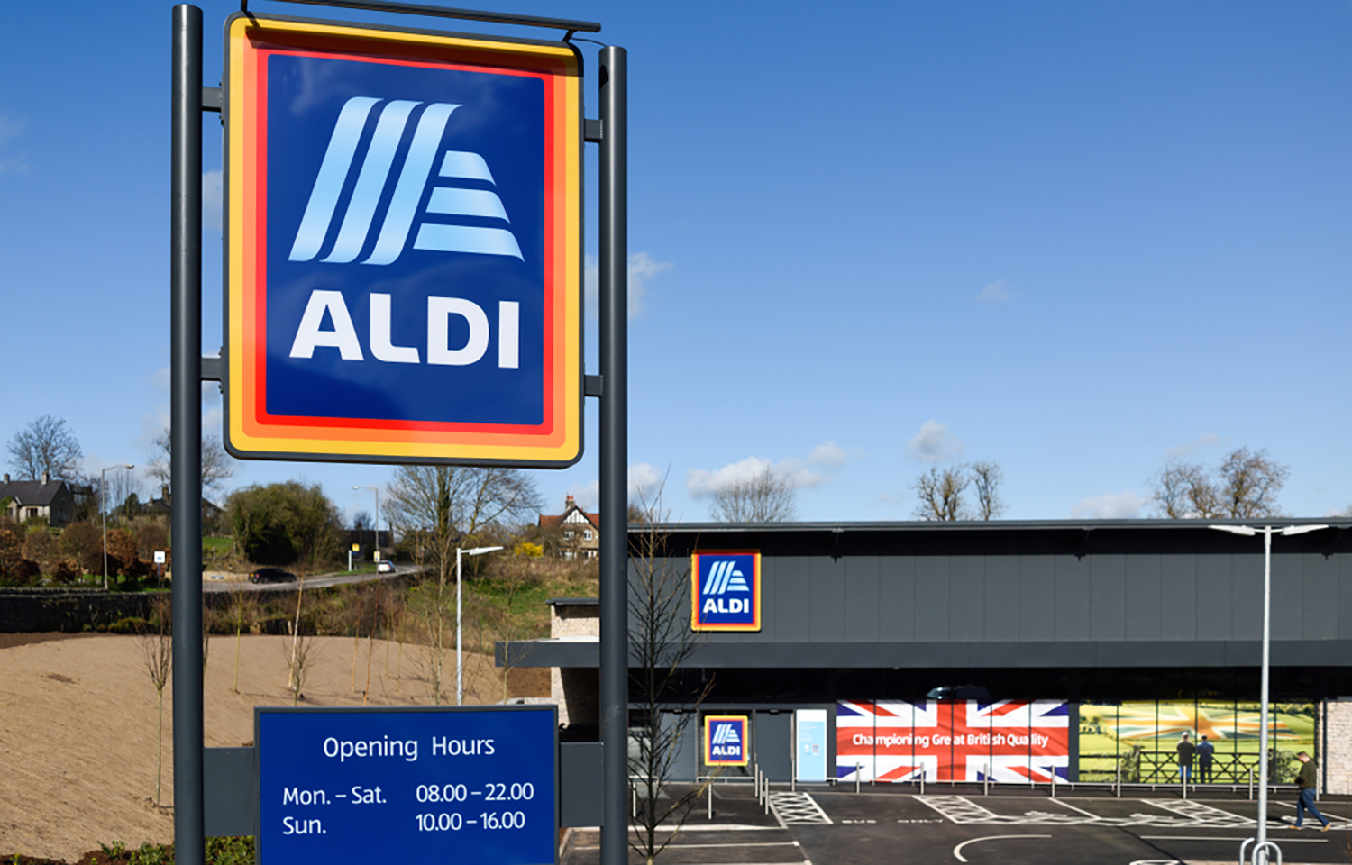 An Aldi in Derbyshire, U.K.