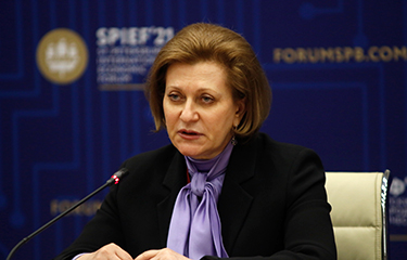 .Rospotrebnadzor's Anna Popova.