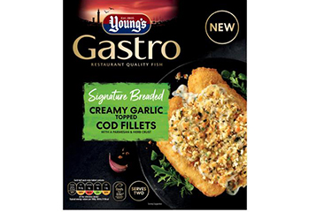 Package for youngs gastro seafood