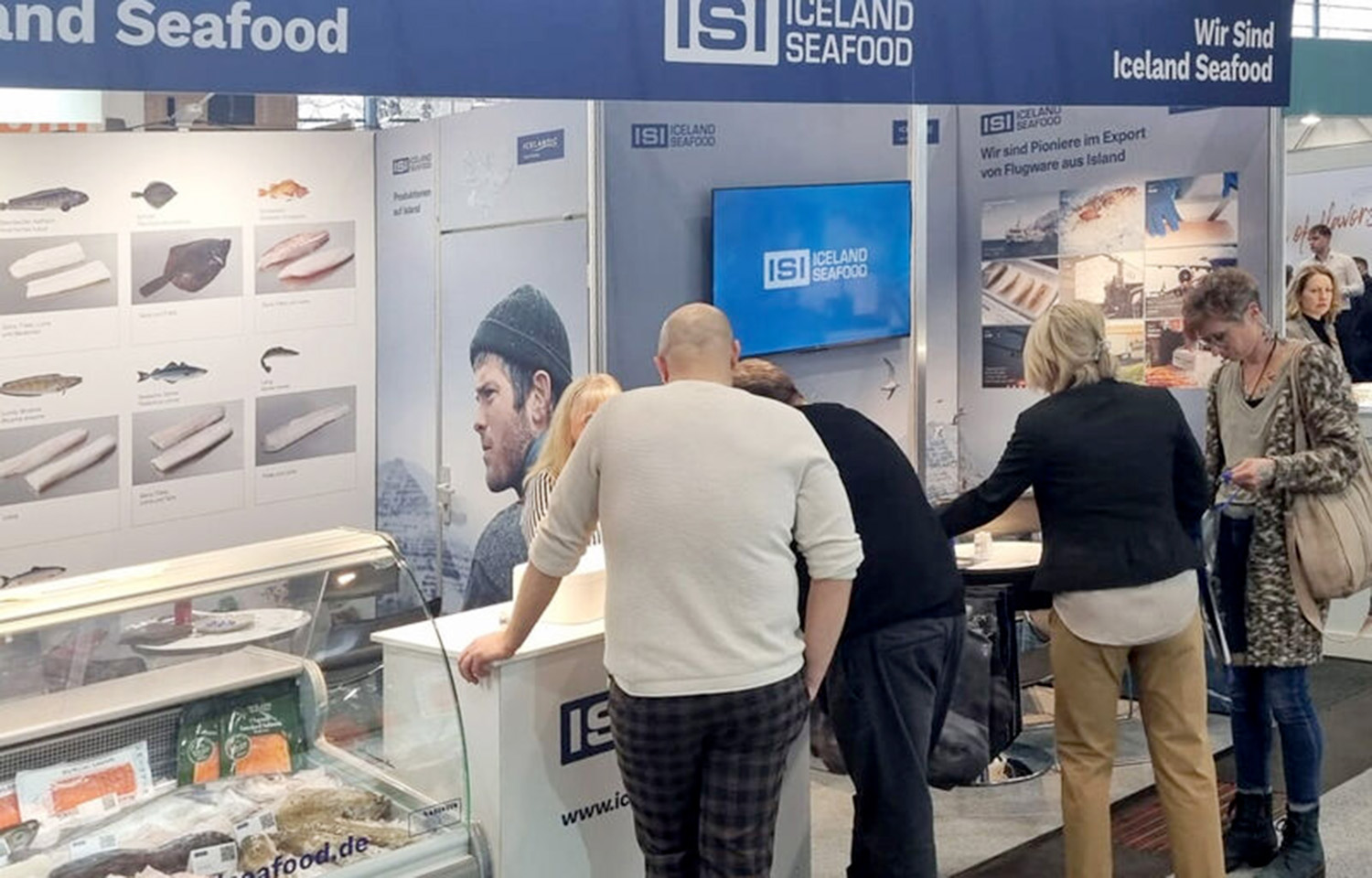 ISI's booth at the 2024 Fish International expo