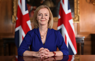UK Prime Minister Liz Truss