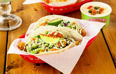 Fuzzy's Taco Shop's new Margarita Shrimp Taco.