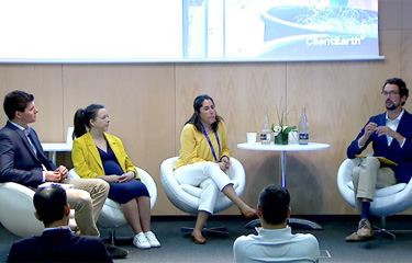Panelists at Seafood Expo Global
