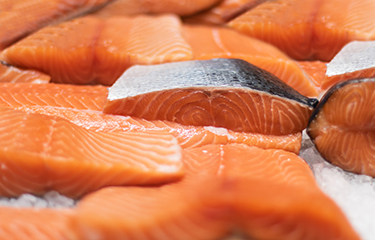 Prepared salmon