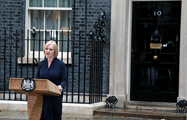 Former U.K. Prime Minister Liz Truss.