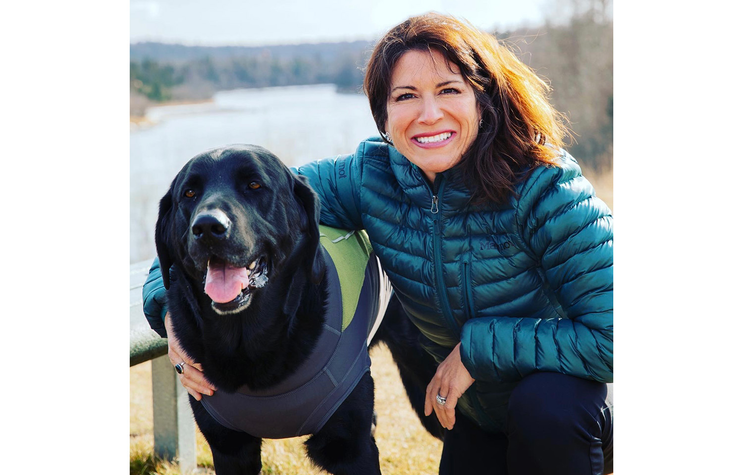 Sara Erickson with her dog Max in Alaska, where she owns and operates her own pet treat business. Sara Erickson with her dog Max in Alaska, where she owns and operates her own pet treat business.