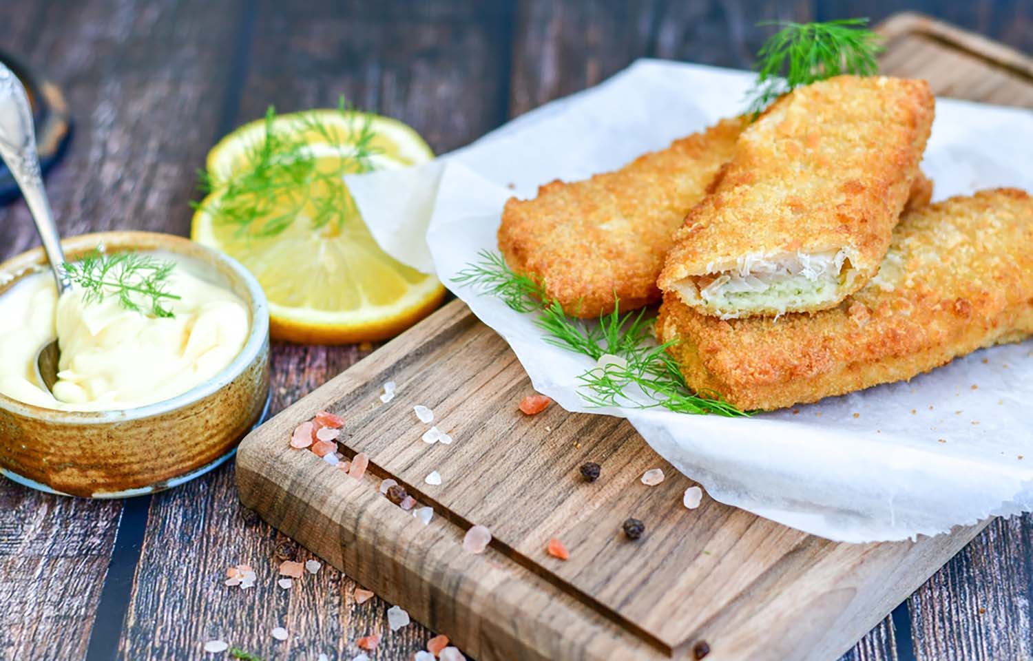 Fish and chips made with Alaska pollock