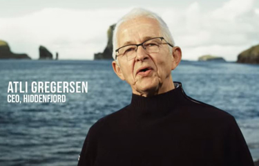 Hiddenfjord CEO Atli Gregersen said his company has achieved a 94 percent reduction in its carbon emissions in one year following its decision to stop using airfreight.