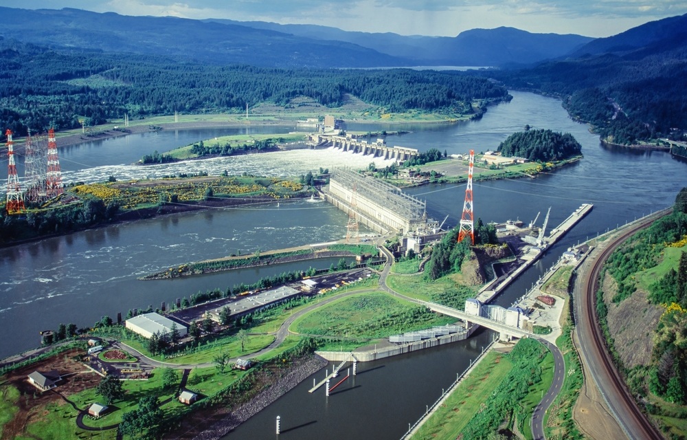 Bonneville Dam in Oregon