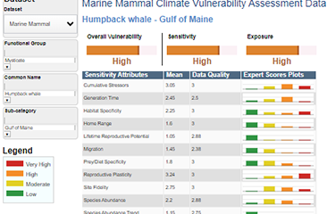 NOAA Fisheries releases interactive climate vulnerability tool