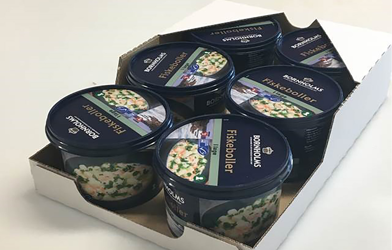 New packaging for Vilsund Blue canned products, produced by DS Smith