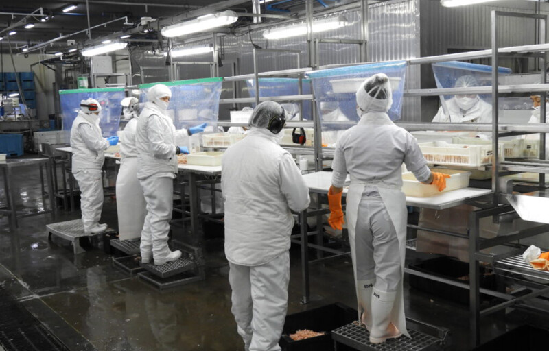 The interior of a processing facility in Argentina that was subject to a dispute between Red Chamber and Profand Group