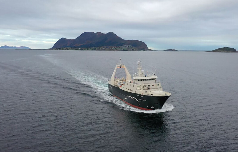 A Norebo vessel on the water