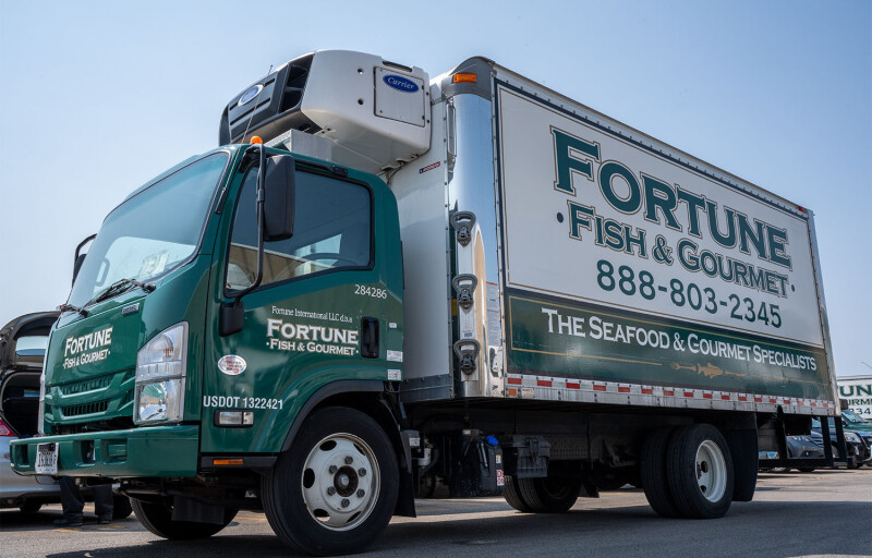 A Fortune Fish & Gourmet truck