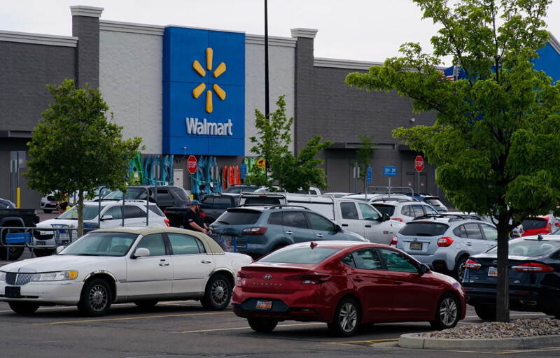 A Walmart in American Fork, Utah, U.S.A.