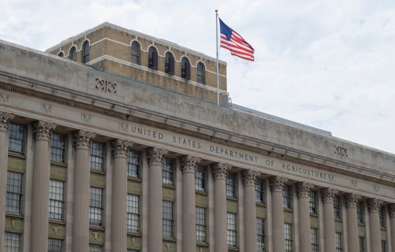 The USDA building