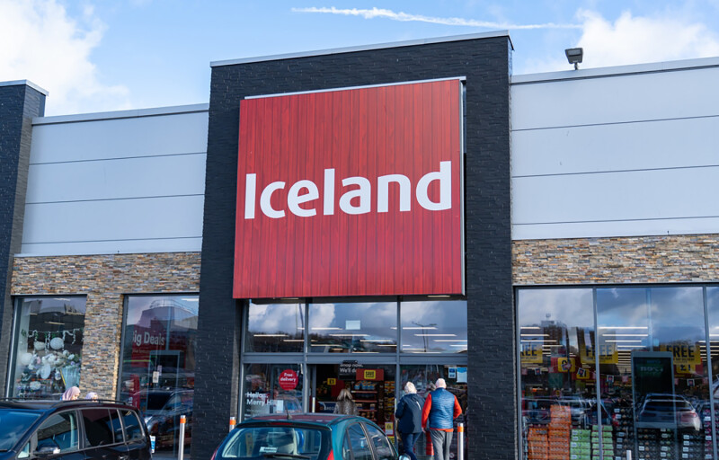 An Iceland Foods store in Merry Hill, England