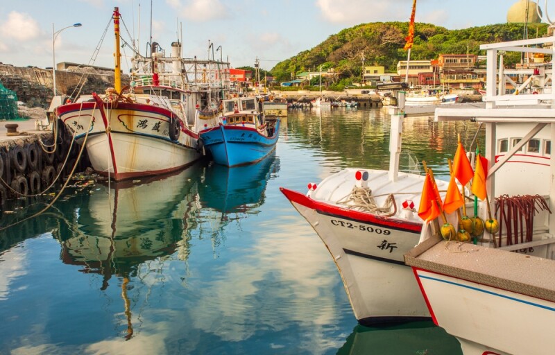 Fishing vessels in Taiwan