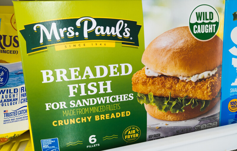 Mrs. Paul's frozen product