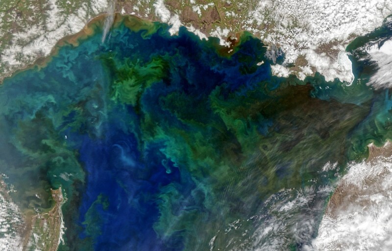 Satellite image from PACE