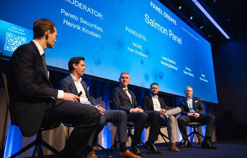 A panel at the 2026 North Atlantic Seafood Forum