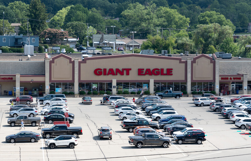 A Giant Eagle store in Irwin, Pennsylvania, U.S.A.