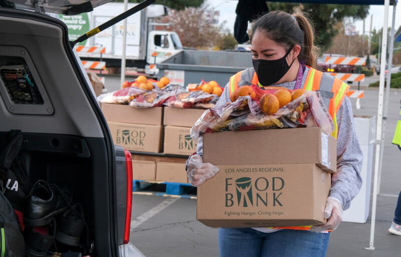 a food bank