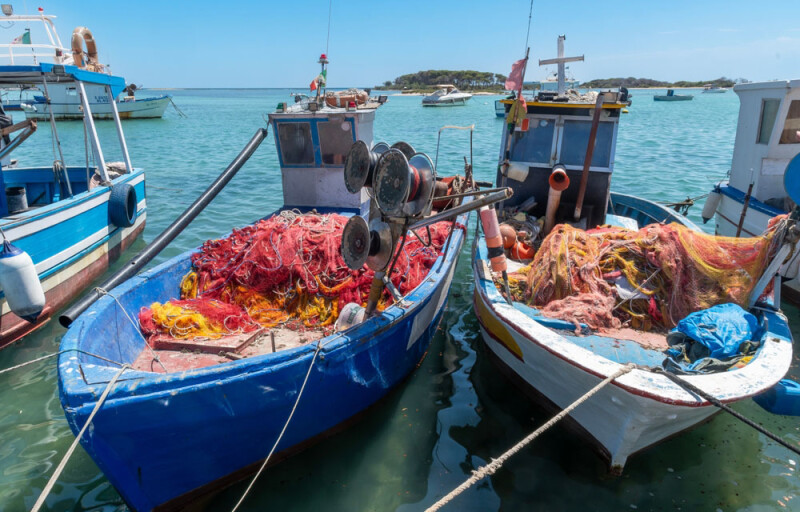 fishing vessels in Italy
