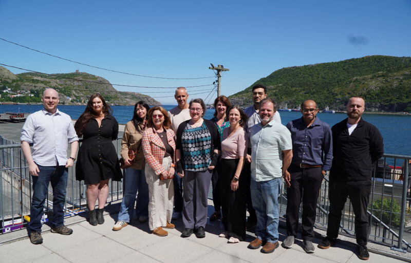 People affiliated with the 10 companies participating in the Atlantic Canada Aquaculture Studio