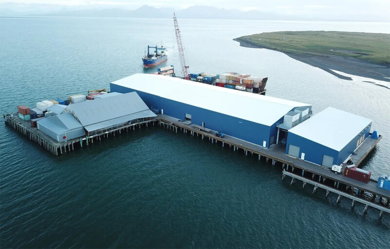 Peter Pan Seafoods' Port Moller, Alaska based processing facility