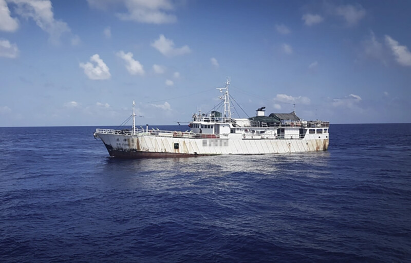 A Chinese distant-water vessel