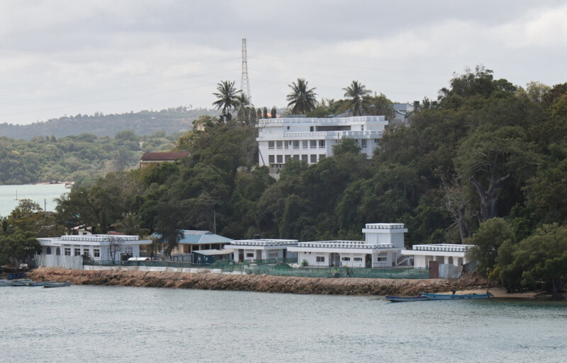 A fish landing site in Kenya