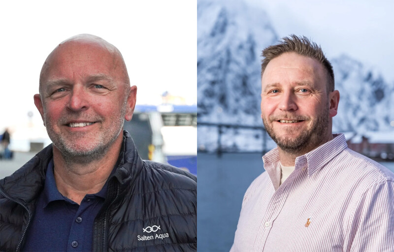 Polar Quality Chair Jarle Solemdal and Fram CEO Ole Kristian Kjellbak