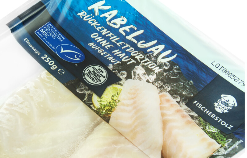 An MSC logo on a German product