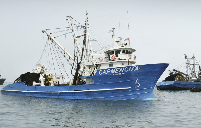 Peruvian fishing boats