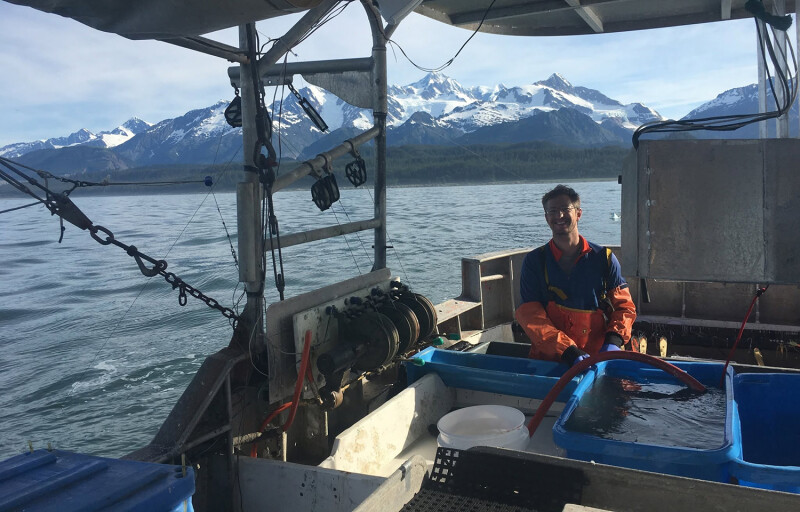 New United Fishermen of Alaska Executive Director Thatcher Brouwer
