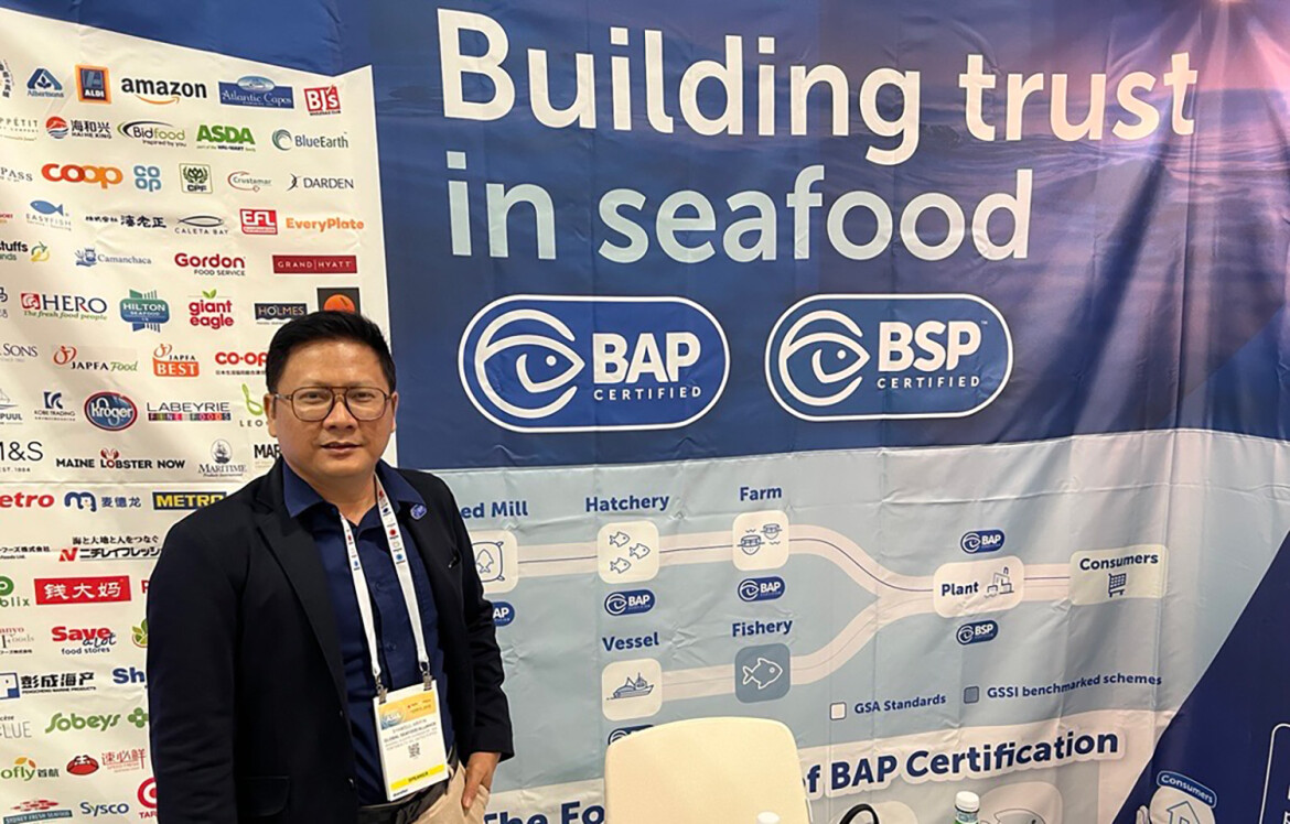 Global Seafood Alliance Country Coordinator for Indonesia Syamsul Arifin
