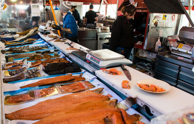 salmon market in Europe