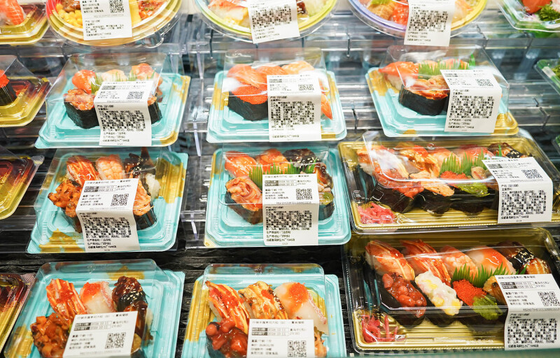 salmon sushi for sale in China
