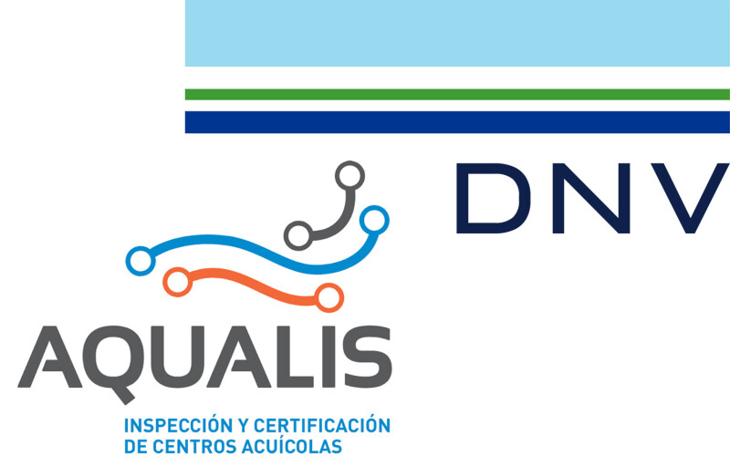 The DNV and Aqualis logos