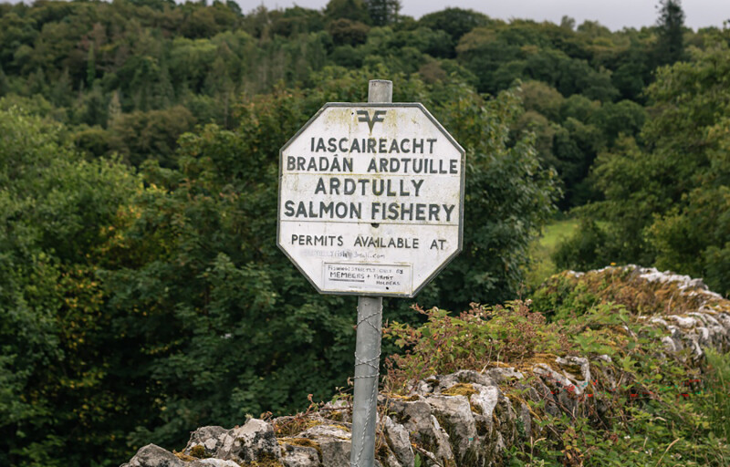 A salmon fishery in County Kerry, Ireland