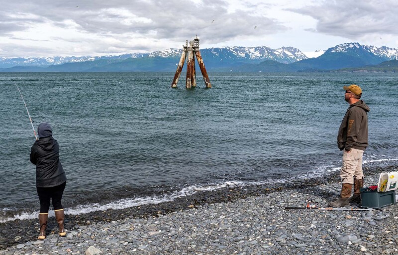 Fishermen in Homer, Alaska