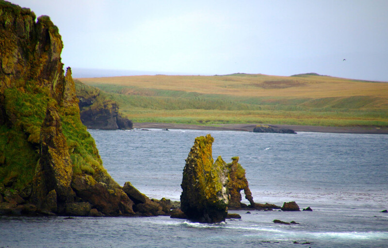 Aleutian Islands in Alaska