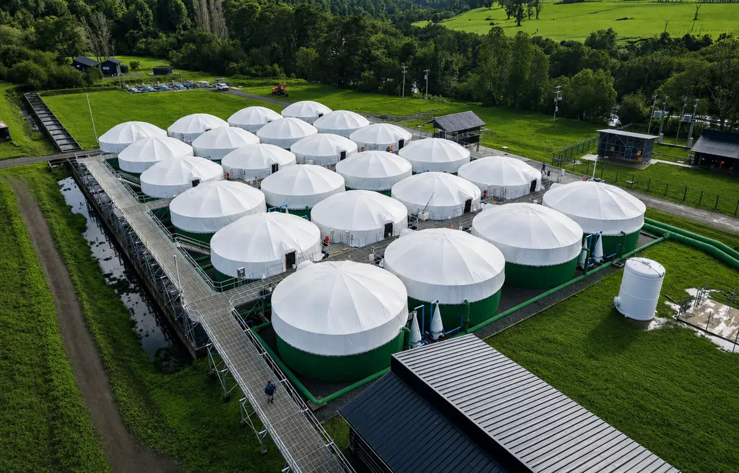 Blumar's Puyehue fish hatchery