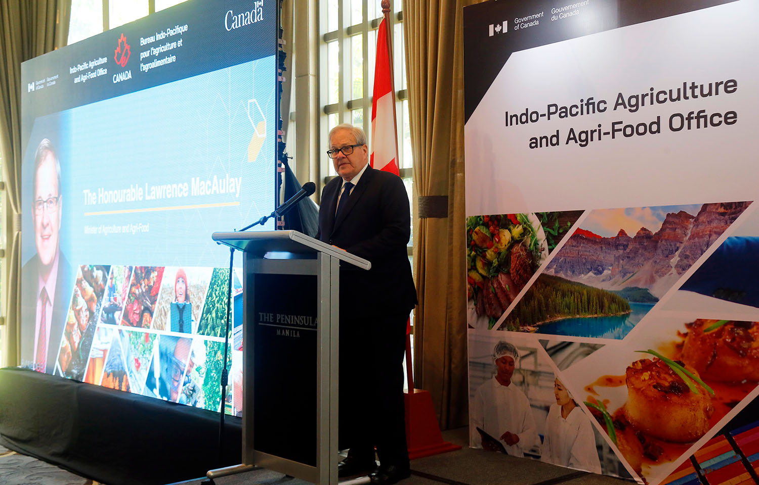 Canada Minister of Agriculture and Agri-Food Lawrence MacAulay